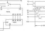 计数、译码型延时电路(一)电路图