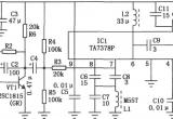 TA7378P组成的调频无线话筒电路图