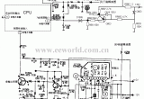索尼KV-25F彩电保护电路电路图