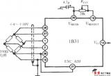降低激励电压的电路(宽带应变信号调理器1B31)电路图