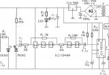 红外线控制自动干手器(NE555、CD4069)电路图