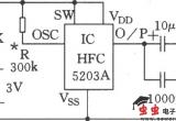 HFC5203A构成的语音信号发生器电路图