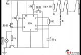 555组成的精确定时电路电路图