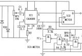 CA3020、MC723组成的频移解调器电路图