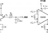 INA326／327的信号和电源的基本连接电路电路图