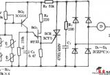 电风扇温控调速电路(二)电路图