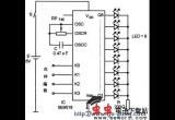 由SE9518构成的直流发光二极管彩灯控制电路电路图
