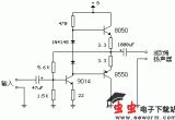 用8550和8050制作的晶体管小功放电路图电路图