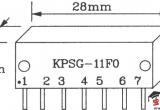 由KPSG-110F0/KPSG-11J0构成单路无线电发射电路图电路图