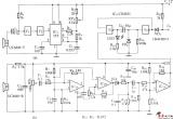 超声波防盗报警探测器电路图