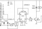 用CD406、CD4013组成的自动循环定时器电路电路图