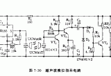 超声波液位指示电路电路图