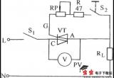 双向晶闸管门极限流电阻调整电路电路图