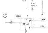 TXl00 ASK l GHz～100 MHz发射器模块电路图