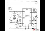 用CD4046组成的扫频信号发生器电路图