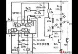 电风扇红外发射器(4011)电路图