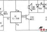 声控电子鸟电路电路图