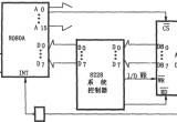 ADC0801～0805与微处理机的接口电路电路图