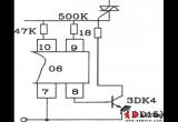 可控硅移相触发器KC06应用电路图电路图