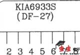 KIA6933S／6957P构成的四动作射频遥控发射、接收电路图电路图