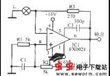 采用组件FX0021的功率振荡器电路图