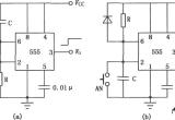 555组成的定时电路电路图
