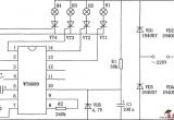 用WT8089构成的花样彩灯控制电路电路图