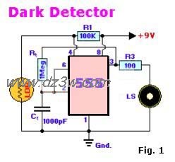 555基本电路集电路图