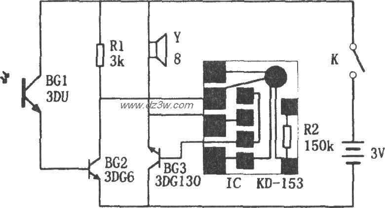 煤气灶熄火报警器(1)(KD电路图