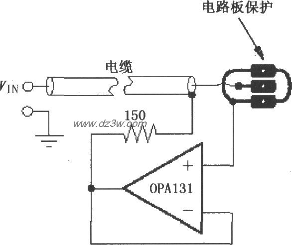 缓冲器保护驱动电路电路图