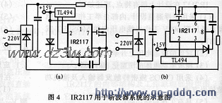 用IR2117斩波器的MOSFET电路图