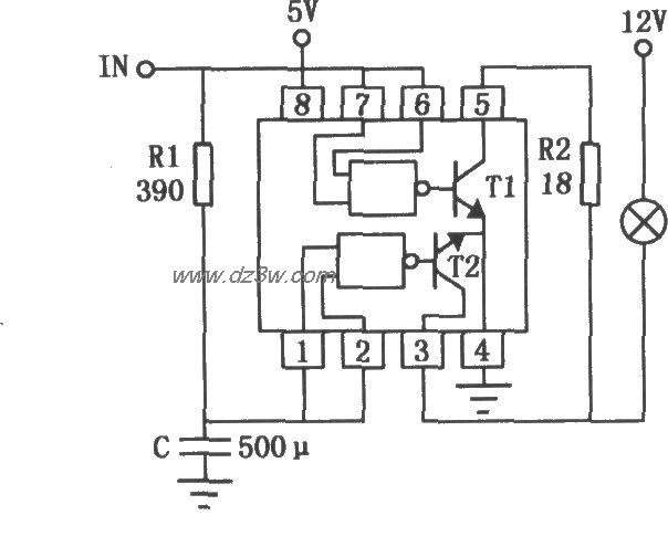 SN55452B／75452B双外围电路图