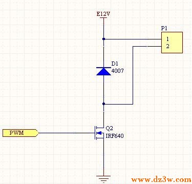 直流电机调速驱动电路图电路图