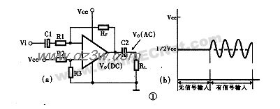 运算放大器单电源供电电电路图
