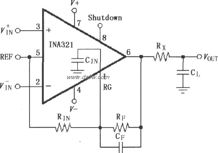 采用反馈电容改进动态特电路图