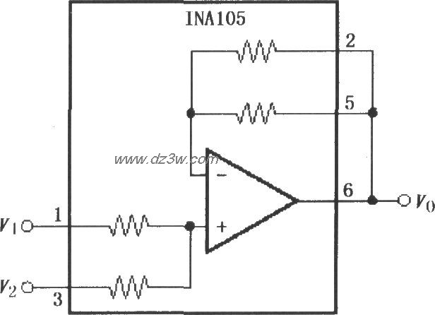 精密平均值放大电路(INA电路图