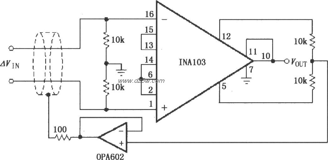 具有屏蔽层驱动的仪表放电路图