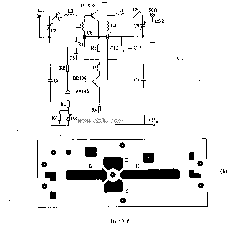 3.5w超高额放大器(600一电路图