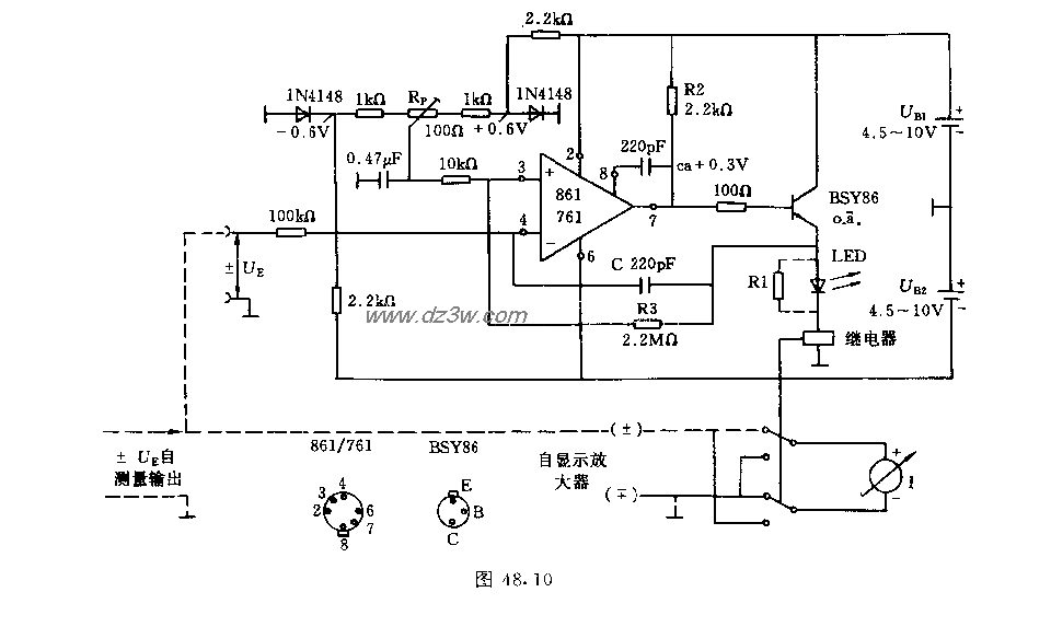 自动选择极性的电E放大电电路图