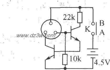 利用激光电筒进行数据传电路图