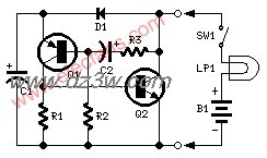 双线灯闪光灯电路电路图