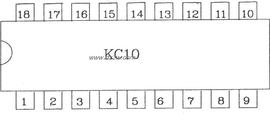 可控硅移相触发器KC10应电路图