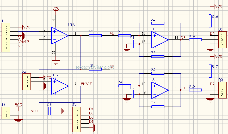 模拟电路PWM的实现电路图