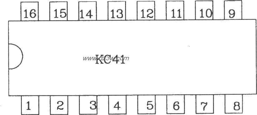 六路双脉冲形成器KC41应电路图