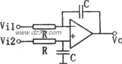 差动积分电路电路图