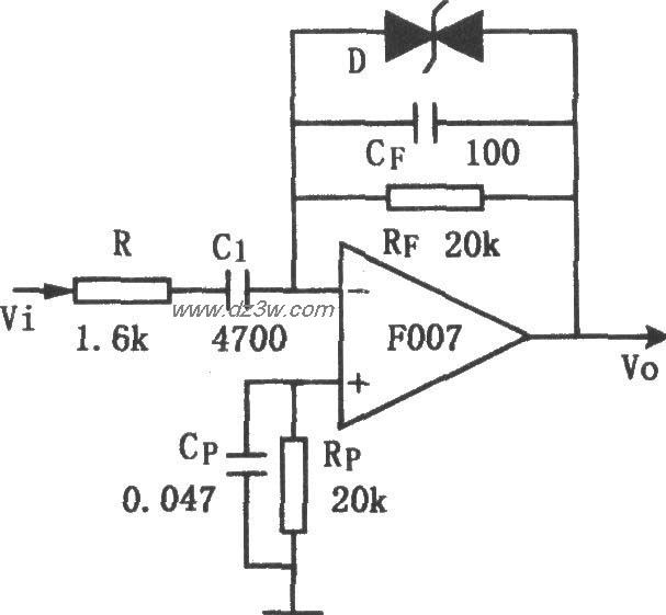 低噪声微分电路电路图