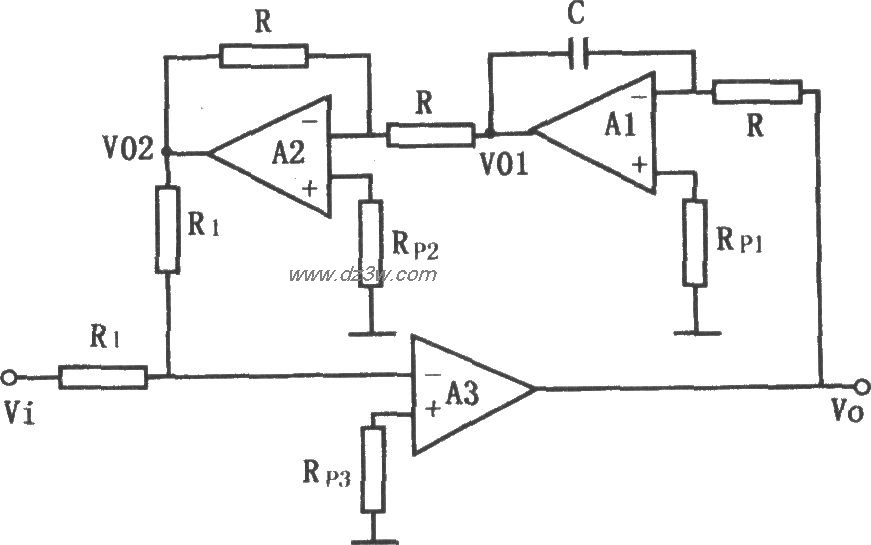 改进型微分电路电路图