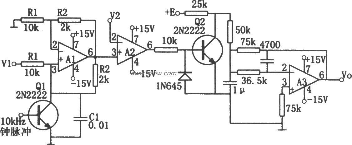 除法电路5电路图