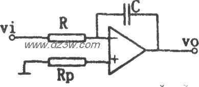 基本反相积分电路电路图