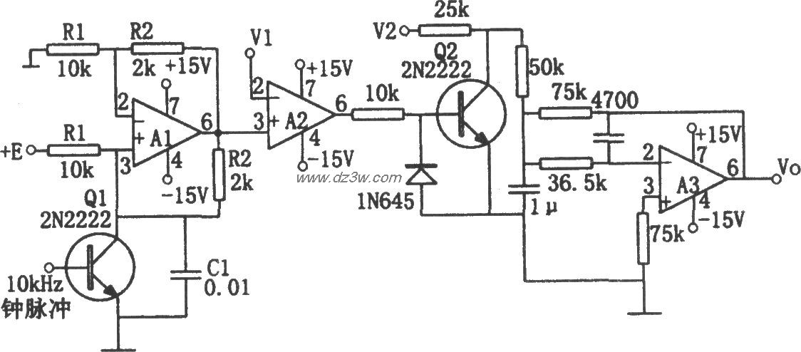 乘法电路3(LM101A、HA2-电路图